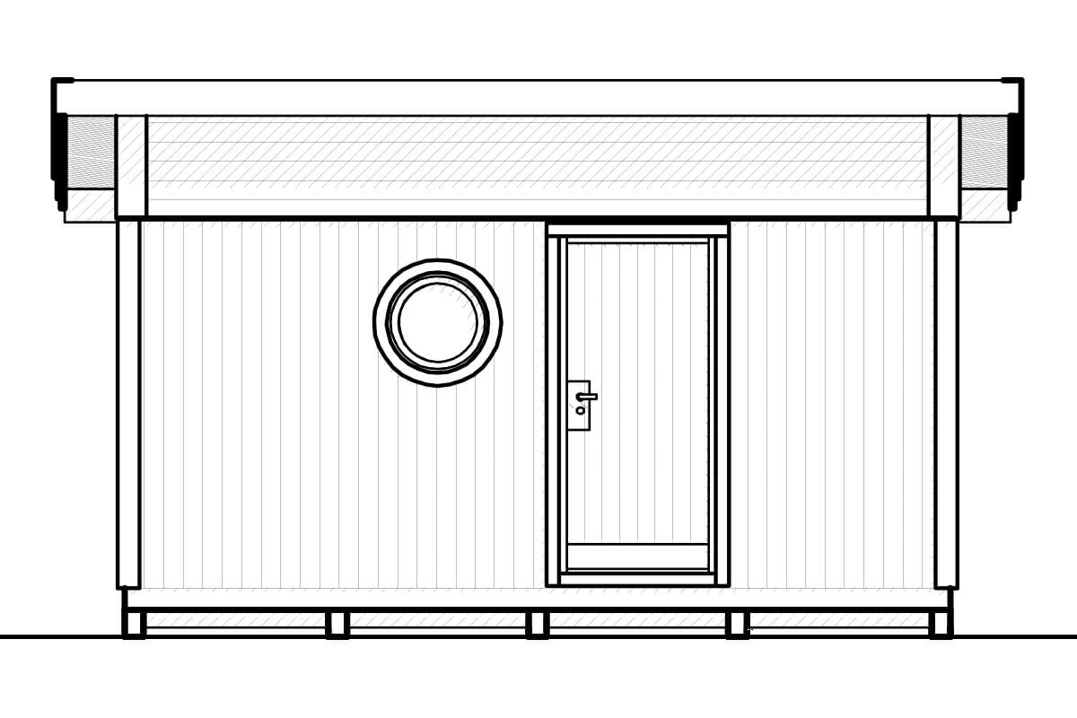 Atterfallshus Ellen 15 funkis