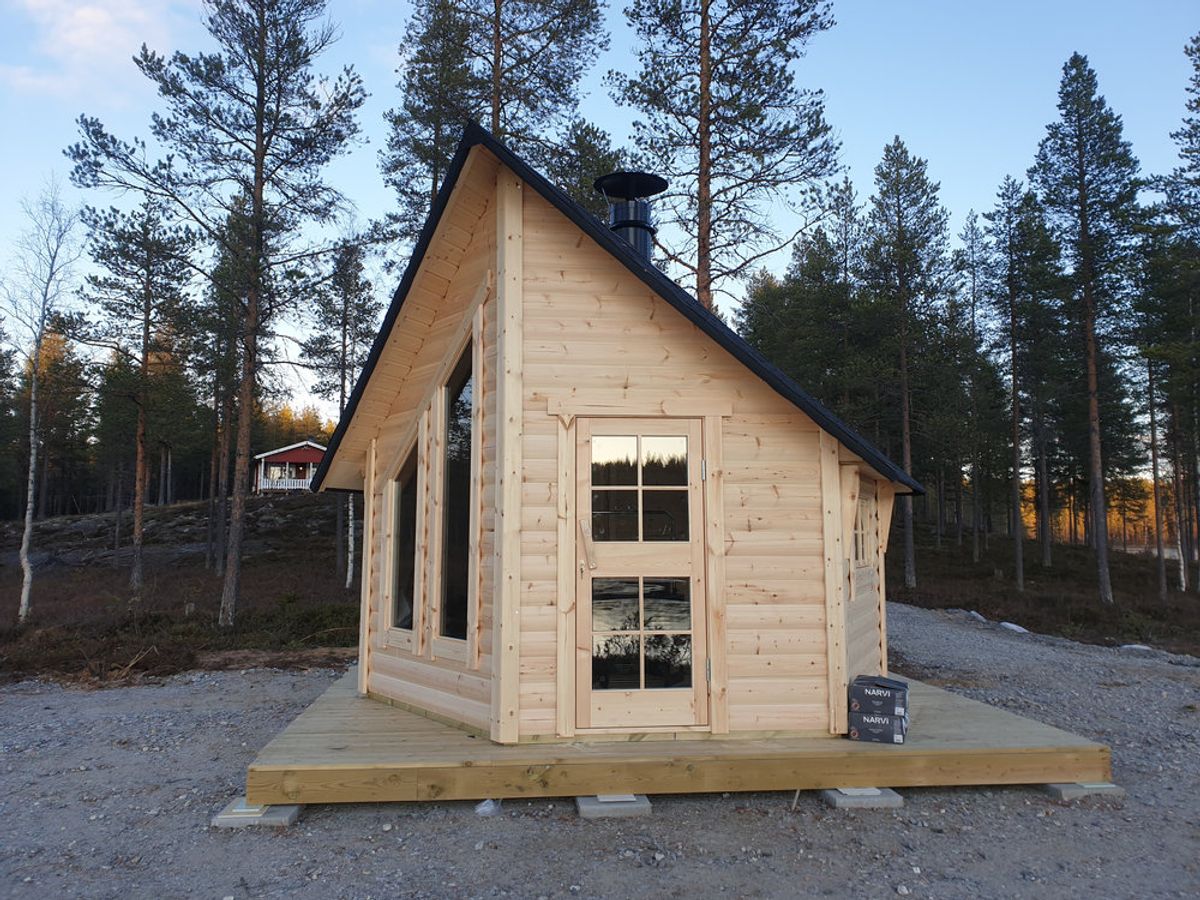 Grillkåta Loke 9.2 med bastu Premium