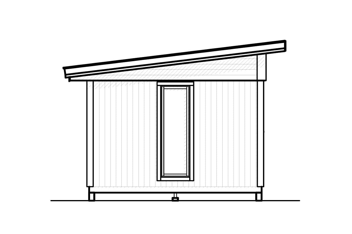 Attefallshus Josefin Funkis 18,4