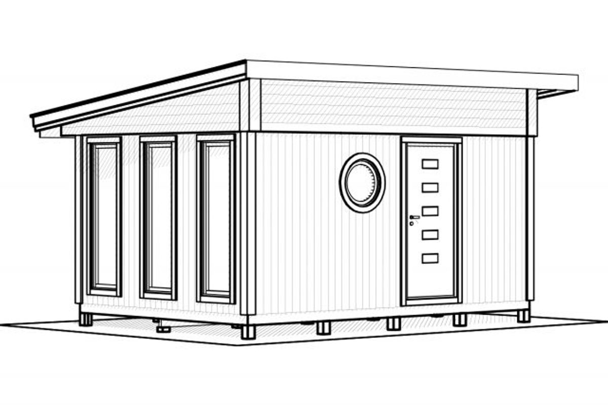 Friggebod Ester 15 funkis