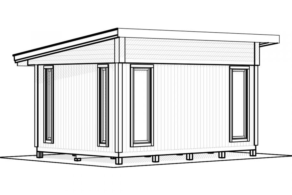 Friggebod Ebba 15 funkis