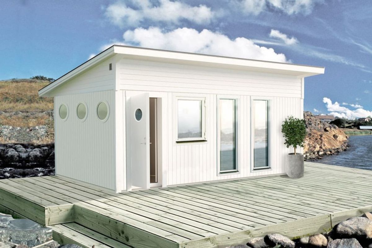 Attefallshus Jasmin 18,4 Funkis