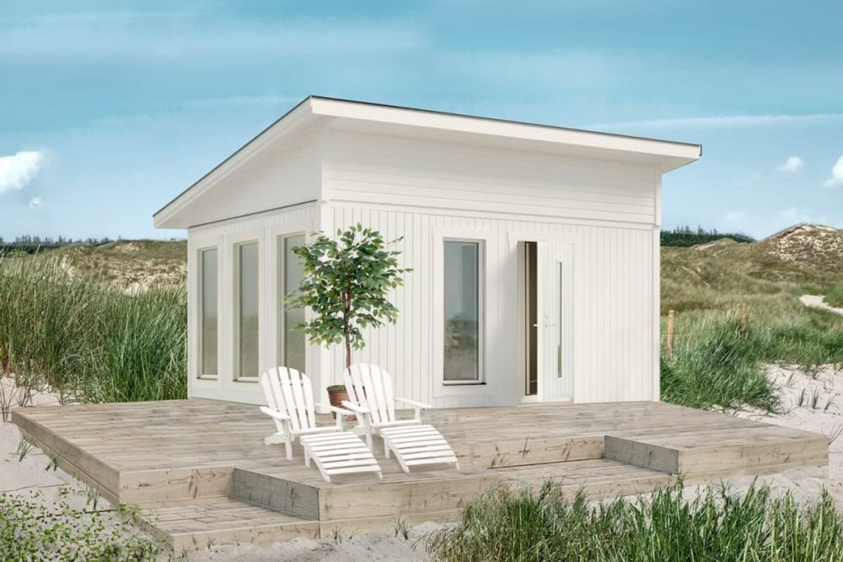 Attefallshus Njuta Funkis 20-3 