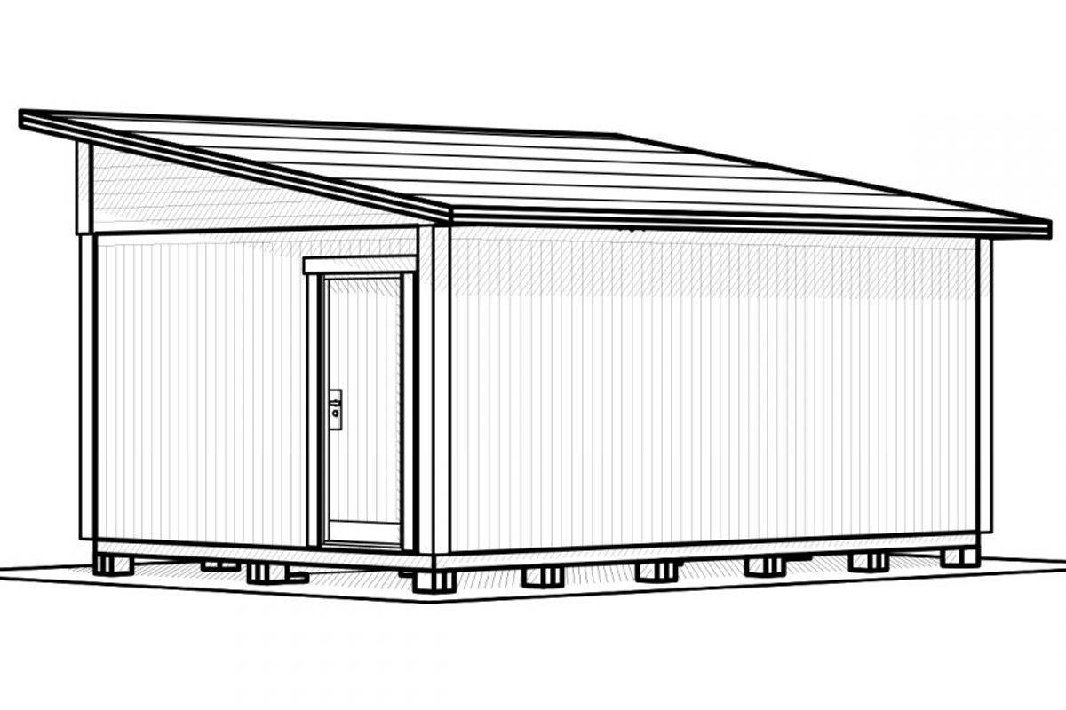 Attefallshus Njuta Funkis 25-2