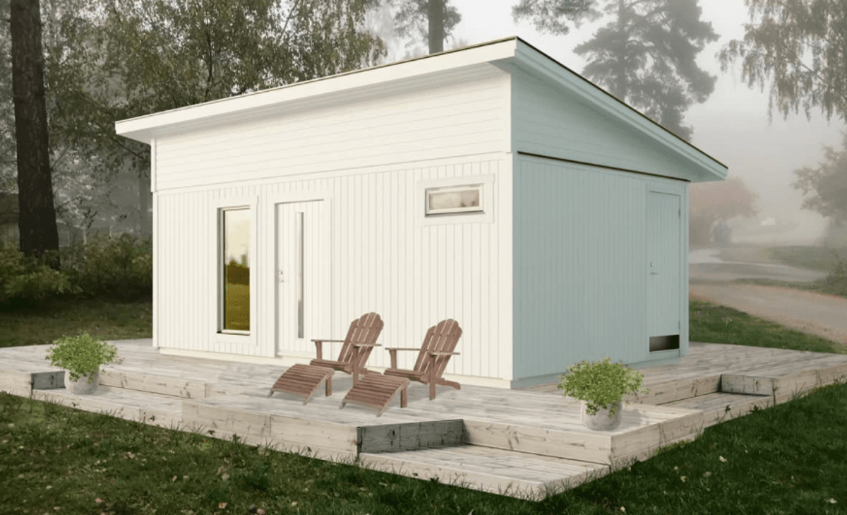 Attefallshus Njuta Funkis 25-2