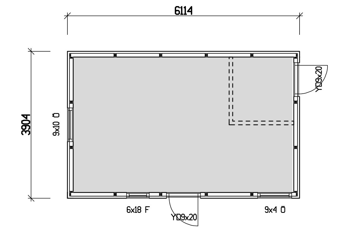 Attefallshus Njuta Funkis 25-2